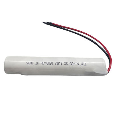 satın al Nikel SC Nicd Pil 3.6v 1600mah Şarj edilebilir Pil Paketi online manufacture