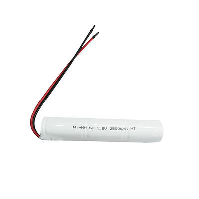 satın al Özel Nikel Şarj Pil 3.6v 2500mah Pil Çevrimiçi üretim
