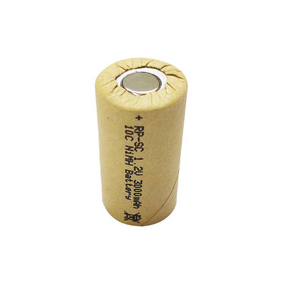 satın al 500 Cycle Nimh Sc Pil 3000mah 1.2v Şarj edilebilir Pil Paketi online manufacture