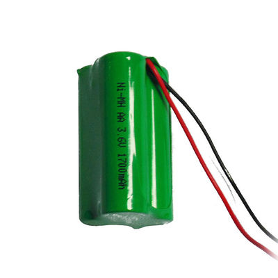 satın al 1700mah AA Nimh Şarj edilebilir Pil Paketi 3.6V Nimh Pil Çevrimiçi üretim