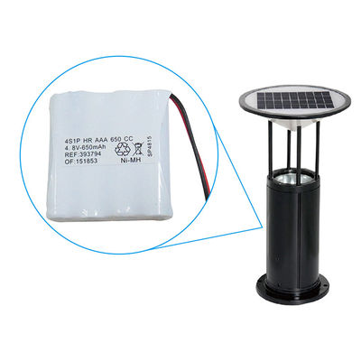 satın al NiMh Aaa Acil Işık Pilleri Paketi 4.8v 650mah Pil online manufacture