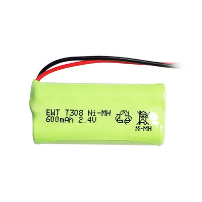 satın al Özel Nikel Şarj Pil Paketi 2.4V 600mah Nimh Aaa Pil Çevrimiçi üretim