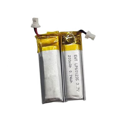 satın al Özel Lityum Polimer Pil LP601235 3.7v 250mAh LiPo Pil online manufacture