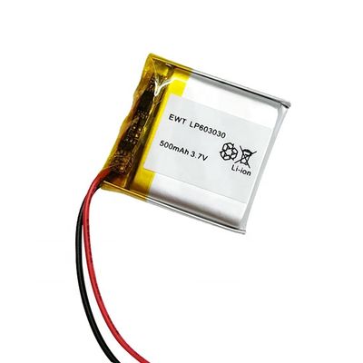 satın al Özel Li Ion Polimer Pil 600mAh 3.7V 500mah Şarj edilebilir Pil online manufacture