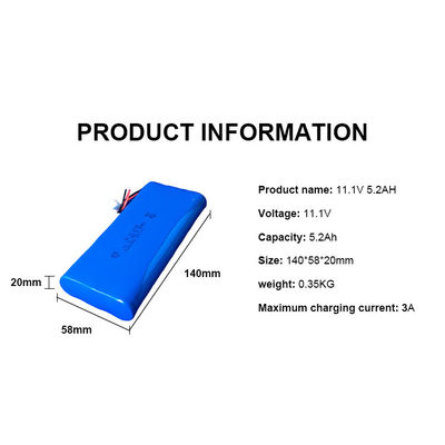 satın al 18650 özel Lityum İyon Pil Paketi Anot Malzemesi Güvenlik online manufacture