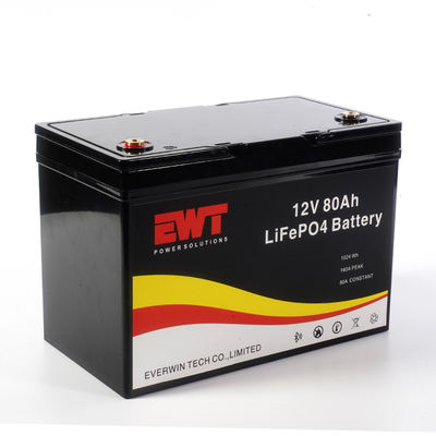 satın al Golf Arabaları Depolama 12V Lityum Ion LiFePO4 Pil Paketi 12.8V 80Ah Lityum Demir Fosfat Pil Elektrikli araçlar için online manufacture