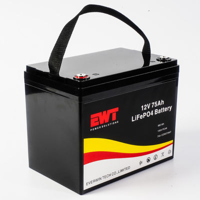 satın al Golf Arabaları Depolama 12V Lityum LiFePO4 LFP Pil Paketi 12.8V 75Ah Lityum Demir Fosfat Değiştirme Pil Çevrimiçi üretim