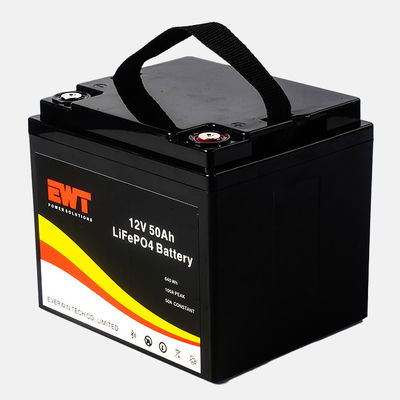 satın al Yedek Güç 12.8V Lityum Demir Fosfat Pil Paketi 12.8V 50Ah LiFePO4 Şarj edilebilir LFP Lityum Pil online manufacture