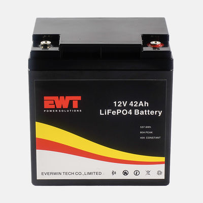 satın al 12V 12.8V LFP Lityum Demir Fosfat Pil Paketi Anod Malzemesi 42Ah LiFePO4 IFR32700 Değiştirme online manufacture