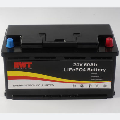 satın al Golf arabası için 24V 60Ah Lityum Demir Fosfat Pil 1440Wh Güç / BMS içinde Çevrimiçi üretim