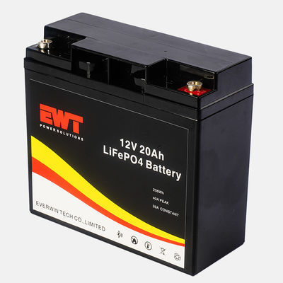 satın al Lityum Demir Fosfat Bataryası 12V 20Ah Derin Döngü Bataryası -20C ile 60C boşaltma aralığı online manufacture