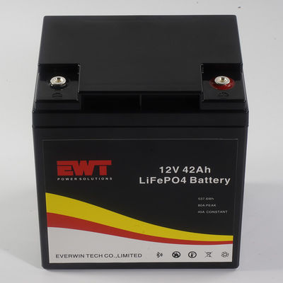 satın al Endüstriyel ihtiyaçlarınız için hafif 4.5 kg 12V 42Ah Lityum Demir Fosfat Pil Çevrimiçi üretim