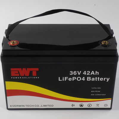 satın al Lityum iyonlu şarj edilebilir pil paketi 36v 42Ah LiFePO4 enerji sistemi depolaması için piller online manufacture