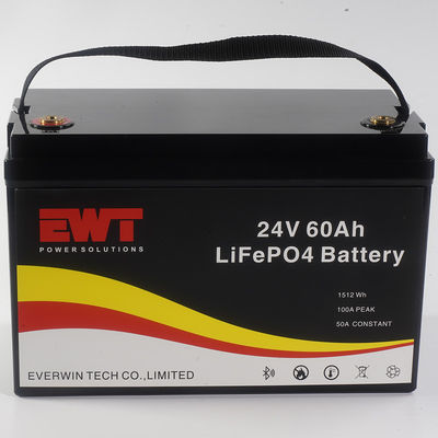 satın al EWT LiFepo4 Batarya Paketi 24V 60AH Büyük LCD Ekran İzleme Kapasitesiyle online manufacture