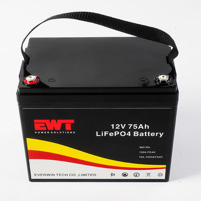satın al Tekne Lityum Demir Fosfat Pil Paketi 12V 100Ah Şarj edilebilir Plug-in Hibrit Elektrik için online manufacture