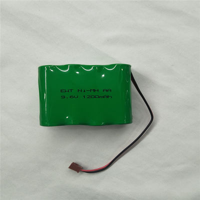 satın al Şarj edilebilir Nikel Metal Hidrit Pil NIMH AA 9.6V 1200mAh Yüksek Enerji yoğunluğu ve Kimyasal Formül için nihai çözüm NiMH online manufacture