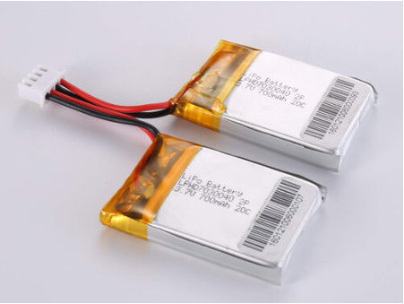 satın al Li-polymer Rechargeable Battery LPHD7030040 3.7V 700MAH Oem Odm Supported for -20°C To 60°C online manufacture