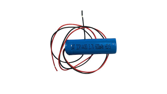 satın al Lityum Demir Fosfat Pil Paketi ICR14430 3.7V 600MAH 14.6V±0.2V Şarj Gerilimi Lityum İyon Pil Paketi Çevrimiçi üretim