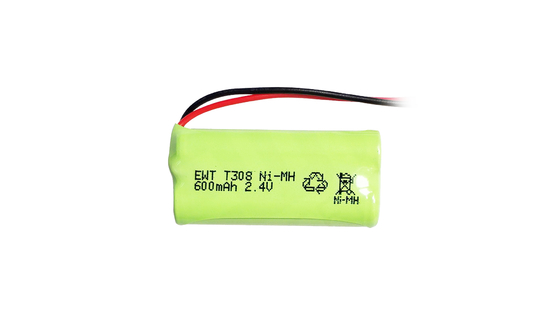satın al NI-MH 2.4V 600MAH Kapalı Tip NiMH Pil Şarj Edilebilir Hafıza Etkisi Yok Uzun Ömürlü Performans Çevrimiçi üretim