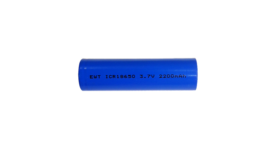 satın al Endüstriyel kullanım için ICR18650 3.7V 2200mAh Lityum Pil Paketi Çevrimiçi üretim