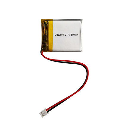 3.7v 500mah Lityum polimer pil hücresi polimer lityum pil paketi
