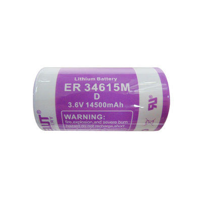 Yüksek Hızlı Birincil Lityum Pil 3.6V 14500mAh Silindrik Lityum Pil Hücresi