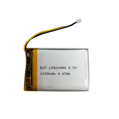 1100mah 1200mAh Lityum Polimer Pil 3.7v LiPo Pil Paketi