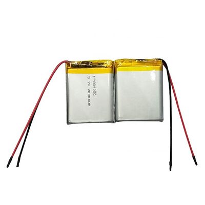 OEM 3.7v 2000mah LiPo Pil Gücü Lityum İyon Polimer Şarj Edilebilir Pil