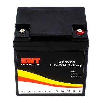 Özel boyutlar 12V 40Ah elektrikli paten pil paketi