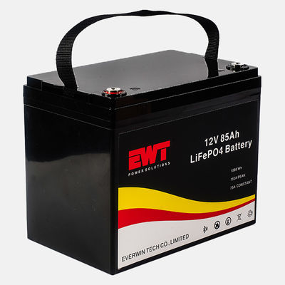 12V Lityum Demir Fosfat Pil IFR32700 12.8V 85Ah Güneş Enerjisi için Lityum iyon LFP Pil Paketi