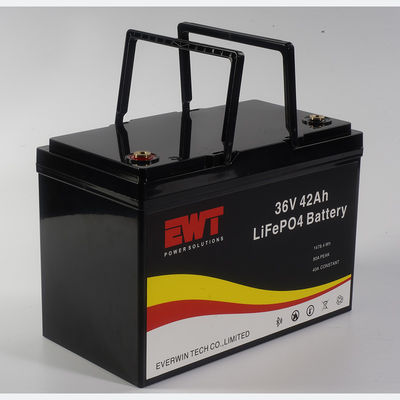 Golf Arabası Elektrikli Lifepo4 Pil 36V 42AH Güç kaynağı için