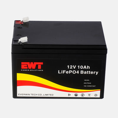 Yüksek Kapasite HayatPo4 12.8V 10Ah Enerji Pil Paketi 2000 Çalışma Döngüleri Uzun ömürlü