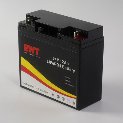 BMS 24V 12AH Lifepo4 Pil Paketi ile Lityum İyon Pil Paketi