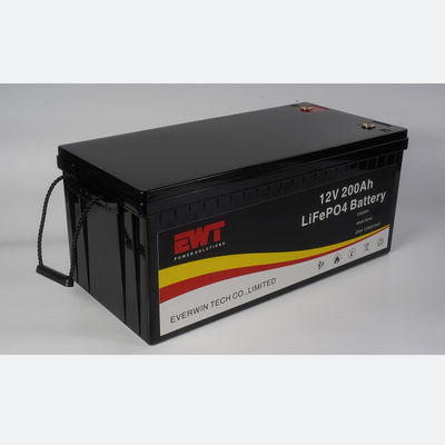 12V 200AH Özel Su geçirmez Kutusu Akü Dış Güç kaynağı için Uygun
