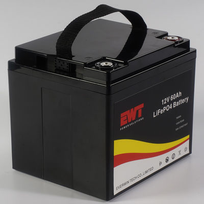 Uzun Döngü Ömürü 12V 60AH Lityum Pil Paketi Petrol Boru hattı robotu için güç kaynağı