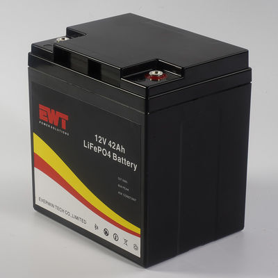Prizmatik LiFePO4 Bataryası 12.8V 42AH Golf Araba EV RV Elektrikli Bisiklet için