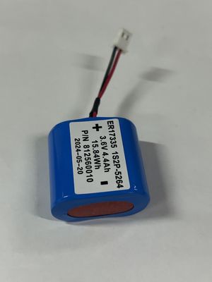 Güvenilir ve uzun ömürlü performans için düşük öz boşaltma hızı 4200mAh Lisocl2 Lityum pil
