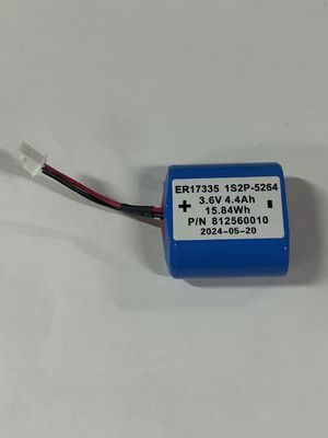 4200mAh Kapasite Uzun kullanım süresi Li-socl2 3.6v Pil 10 yıl boyunca güvenilirlik