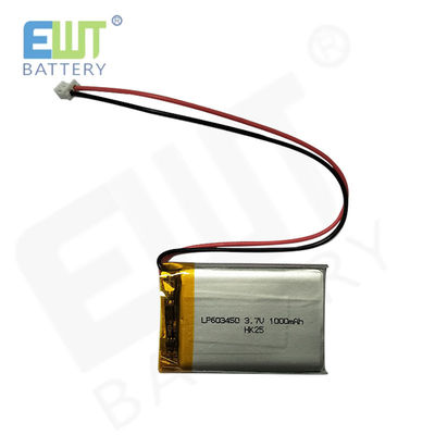 Oem Odm Desteklenen Lityum İyon Polimer Pil LP603450 3.7V 1000mAh