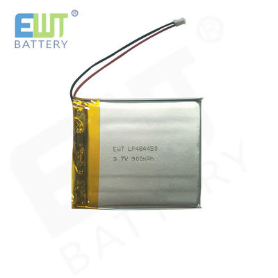Adli Voltaj 3.7V Lityum Polimer Pil LP484450 3.7V 900mAh A Sınıfı Serbestleştirme  20  60C