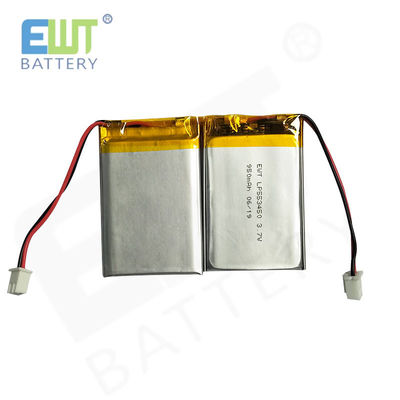 LP553450 3.7V 950mAh Lityum Polimer Pil 1S1P Pack Assembly Model PCM Destek