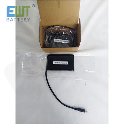 LP505585 11.4V 2600mAh Lityum Polimer Pil DC Kablo ile