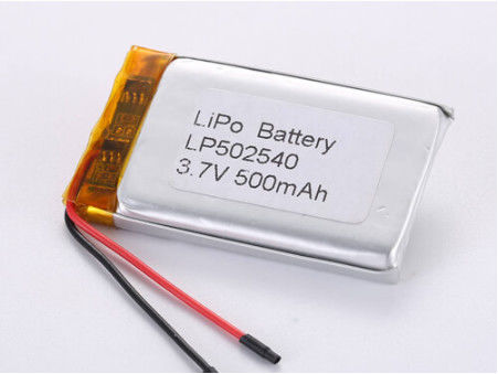 LP502540 3.7V 500mah Tabletler Lityum polimer pil Tabletler için nihai güç kaynağı