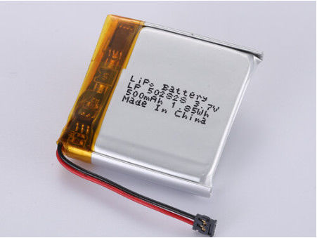 Uzun Sürekli LP502828 3.7V 500MAH TNT Teslimi ve Elektronik Cihazlar için Lityum Polimer Pil