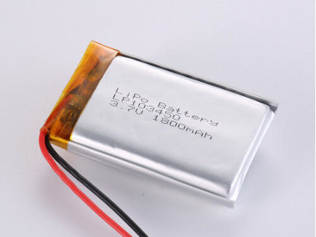 LP103450 3.7V 1800MAH Li-ion pil üreticileri EWT Logo Lityum Polimer Pil Şarj edilebilir Para Kapasitesi
