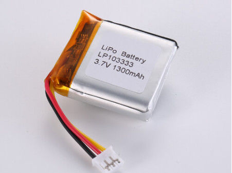 LP103333 3.7V 1300MAH Kimyasal Kompozisyonlu Lityum Polimer Pil Üreticileri