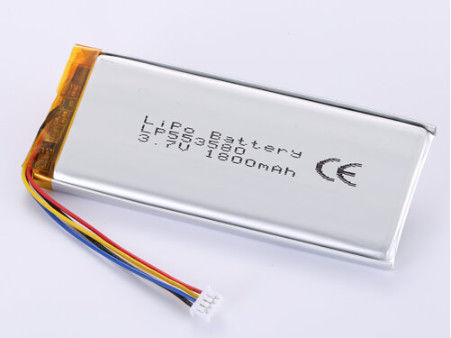 LP553580 3.7V 1800MAH li-ion pil üreticileri Çıkış Hızı Evet ve CE Sertifikasıyla Polimer Li-ion Şarj Edilebilir Hücre