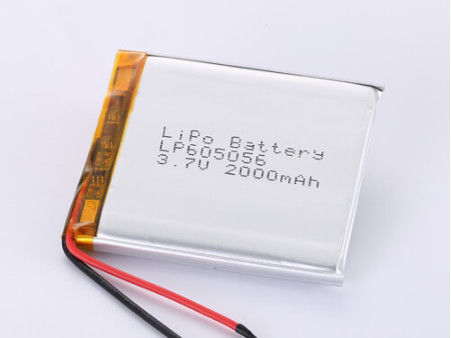 LP605056 3.7v Lipo Pil Yüksek Kapasiteli Lityum Polimer Pil 2000MAH PCB Koruma Polimer Li-ion Şarj edilebilir Hücre