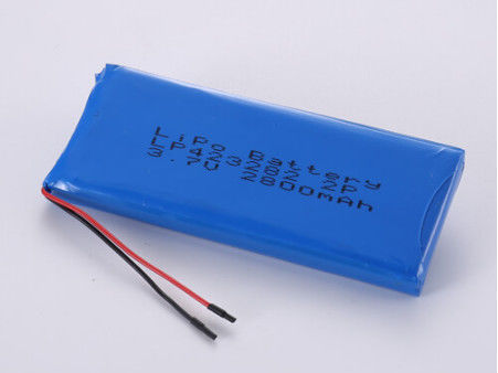 Açık Voltaj LP423282 3.7V 2800MAH PCB Koruması ve 1 Yıllık raf ömrü ile Lityum Polimer Pil OEM Kabul edilebilir