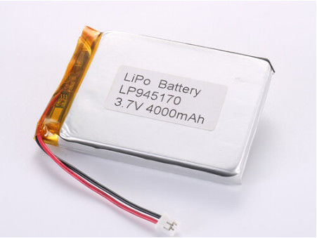 Li-polimer LP945170 3.7V 4000MAH Pil Üreticileri Özelleştirilebilir Lityum Polimer Pil